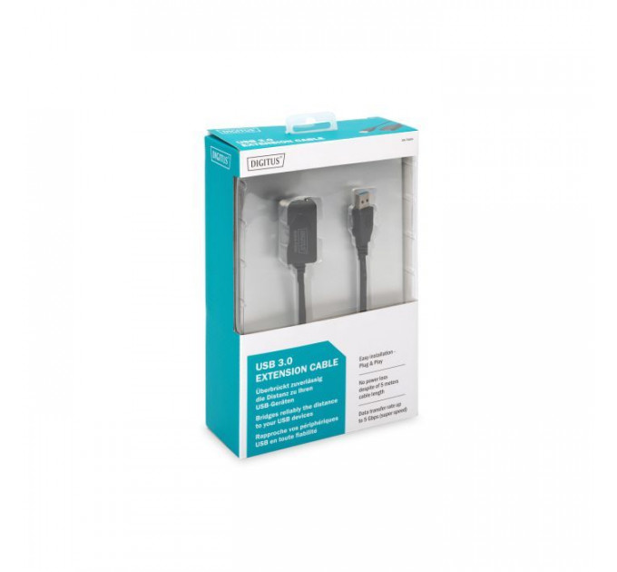 Дата кабель USB 3.0 AM\/AF 5.0m Active Cable Digitus (DA-73104)