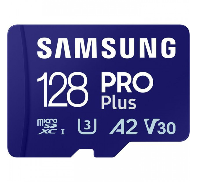 Карта памяти Samsung 128GB microSDXC 10 UHS-I V30 Pro Plus (MB-MD128SB\/WW)