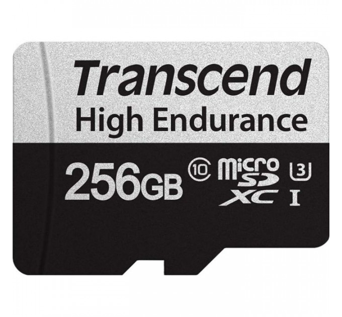 Карта памяти Transcend 256GB microSDXC class 10 UHS-I U3 High Endurance (TS256GUSD350V)