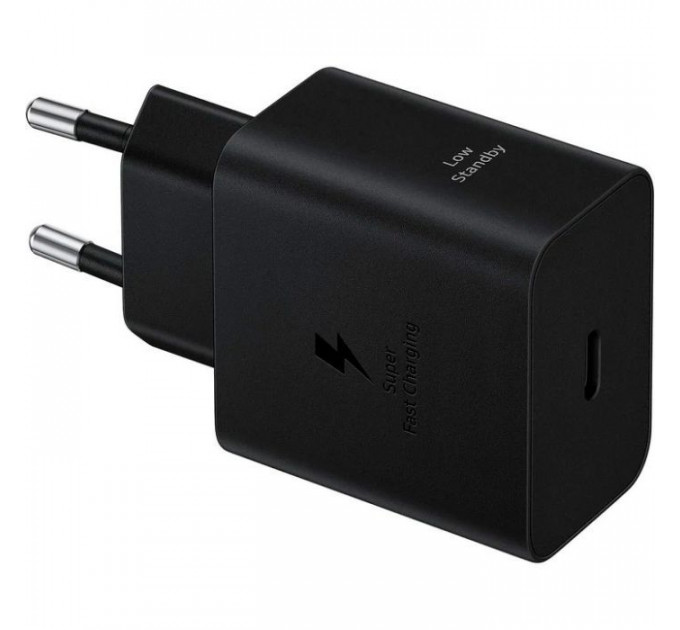 Зарядний пристрій Samsung 45W Compact Power Adapter (w C to C Cable) Black (EP-T4511XBEGEU)