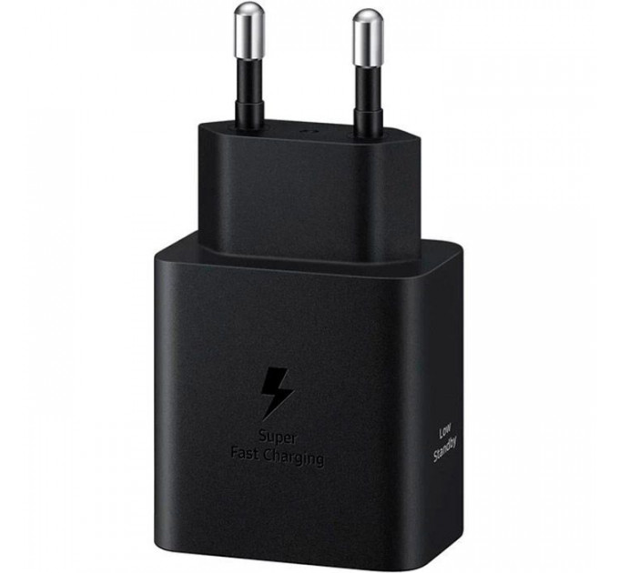 Зарядний пристрій Samsung 45W Compact Power Adapter (w C to C Cable) Black (EP-T4511XBEGEU)