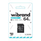 Карта памяти Wibrand 64GB mictoSD class 10 UHS-I (WICDXU1\/64GB-A)