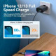 Зарядное устройство VENTION 2xUSB 38W (USB-C+USB-A) PD+QC3.0 black (FBIB0-EU)
