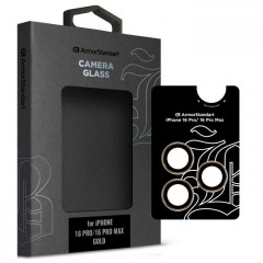 Скло захисне Armorstandart for Camera Supreme BI iPhone 16 Pro\/16 Pro Max Rose Gold (ARM79424)
