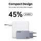 Зарядное устройство для Ugreen 3xUSB 100W (2xUSB-C+USB-A) Gan Nexode Pro X757 (25874)