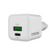 Зарядное устройство для Canyon CU20AC GaN 20W 1xPD 1xQC EU White (CNS-CUW20AC)