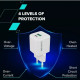 Зарядное устройство для Canyon CU20AC GaN 20W 1xPD 1xQC EU White (CNS-CUW20AC)
