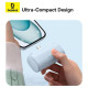 Батарея універсальна Baseus Compact 4900mAh 20W Lightning, White (PPWC05I) (P10068304212-00)