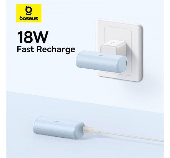 Батарея універсальна Baseus Compact 4900mAh 20W Lightning, White (PPWC05I) (P10068304212-00)