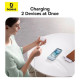 Батарея універсальна Baseus Compact 4900mAh 20W Lightning, White (PPWC05I) (P10068304212-00)