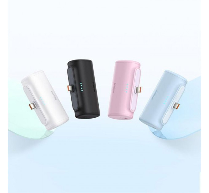 Батарея універсальна Baseus Compact 4900mAh 20W Lightning, White (PPWC05I) (P10068304212-00)