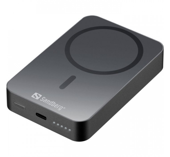 Батарея универсальная Sandberg 10000mAh 20W Magnetic Wireless Qi 15W (420-97) Батарея универсальная Sandberg 10000mAh 20W Magnetic Wireless Qi 15W (420-97)