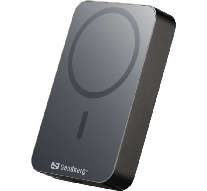 Батарея универсальная Sandberg 10000mAh 20W Magnetic Wireless Qi 15W (420-97)