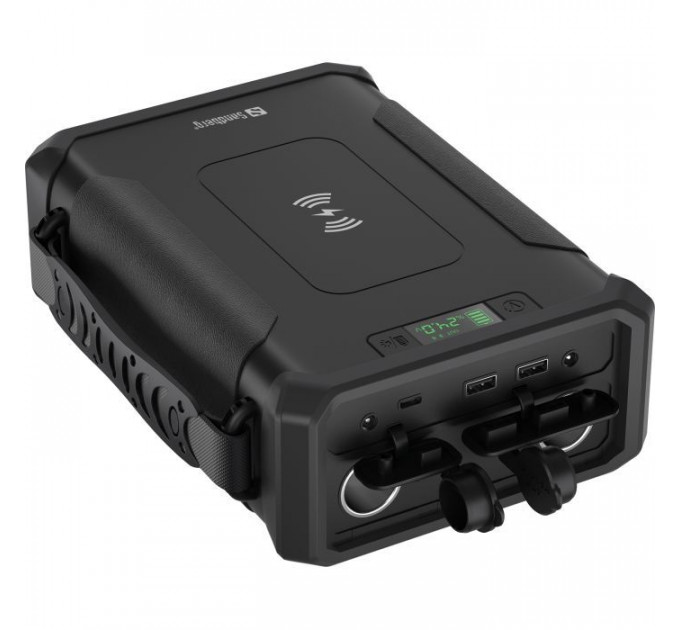 Батарея универсальная Sandberg 96000mAh, Survivor, DC/84W, PD/60W, Cigar Lighter 180W, Wireless, LiFePo4 (420-78) Батарея универсальная Sandberg 96000mAh, Survivor, DC/84W, PD/60W, Cigar Lighter 180W, Wireless, LiFePo4 (420-78)