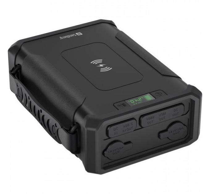 Батарея универсальная Sandberg 96000mAh, Survivor, DC/84W, PD/60W, Cigar Lighter 180W, Wireless, LiFePo4 (420-78)