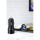Зарядное устройство для XO TZ09 2.4A\/2 USB + cable lightning Black (XO-TZ09L-BK)