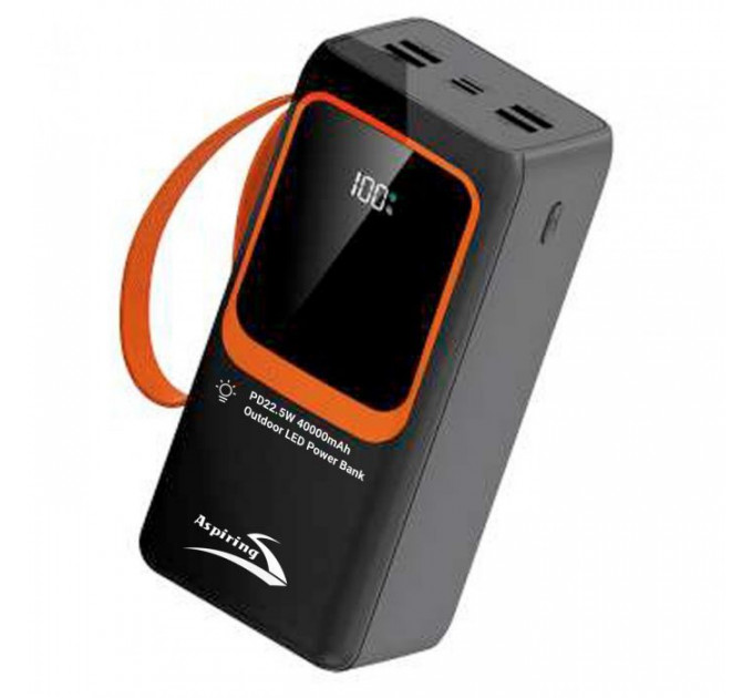 Батарея універсальна Aspiring Light 40 40000mAh PD\/22.5W (PPLH.L04)