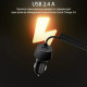 Зарядное устройство для Promate 17W USB + Lightning (voltrip-i.black)