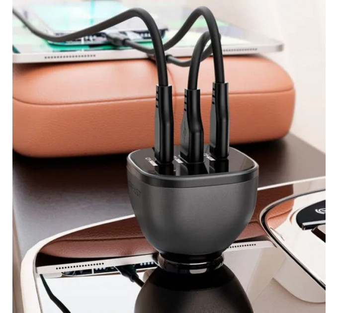 Зарядний пристрій Acefast 3xUSB 165W (2xUSB-C + USB-A) B14 (6974316282938)
