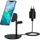 Зарядний пристрій Choetech 15W 3-in-1 Magnetic Wireless Fast Charger black (T585-F-101-CCBK)