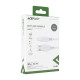 Дата кабель USB 2.0 AM to Lightning 1.2m 2.4A TPE C3-02 White Acefast (6974316280835)