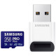 Карта пам/'яті Samsung 256GB microSDXC class 10 UHS-I U3 V30 Pro Plus (MB-MD256SB\/WW)
