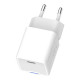 Зарядний пристрій ColorWay GaN Mini 30W PD Port PPS USB-C white (CW-CHS054PD-WT)