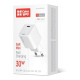Зарядний пристрій ColorWay GaN Mini 30W PD Port PPS USB-C white (CW-CHS054PD-WT)