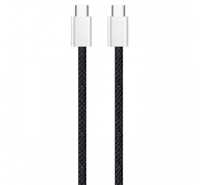 Дата кабеля USB-C to USB-C 2.0м (PDF Fast Charging 60W) 3.0А black ColorWay (CW-CBPDCC068-BK)