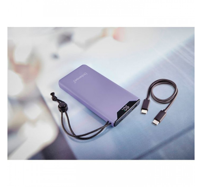 Батарея універсальна Intenso F10000 10000mAh QC3.0 purple (7332033)