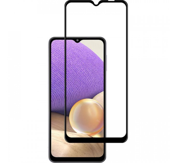 Скло захисне ACCLAB Full Glue Samsung A32 Black (1283126510533)