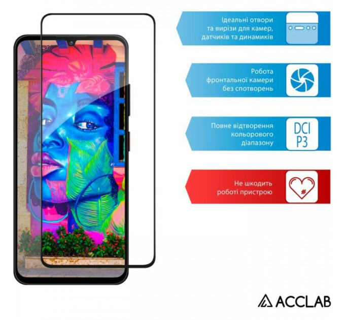 Скло захисне ACCLAB Full Glue Xiaomi 14T Black (1283126603402)