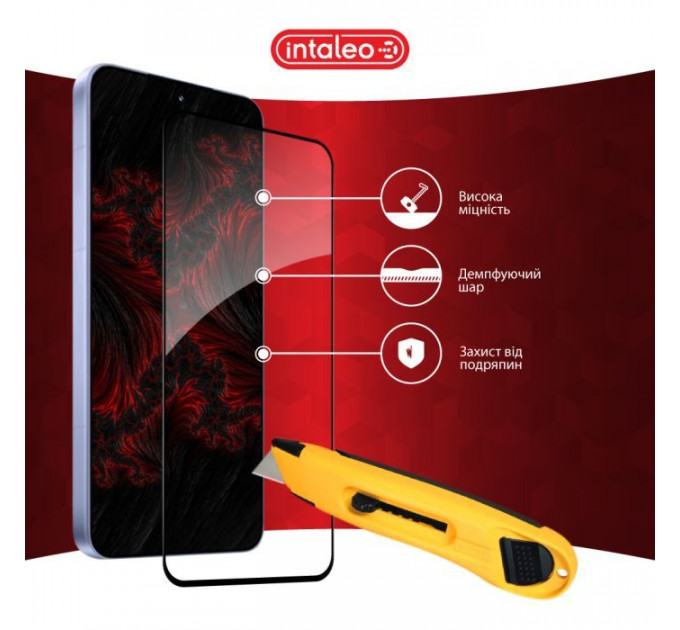 Скло захисне Intaleo Full Glue Xiaomi 15 Black (1283126607349)