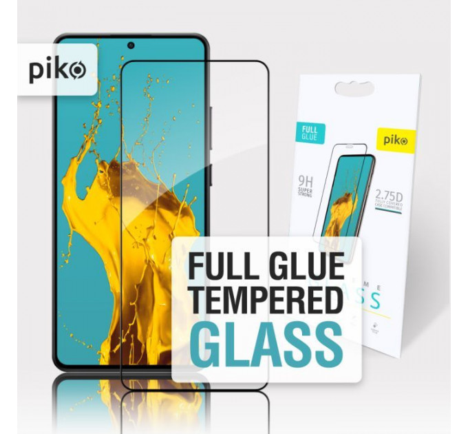 Скло захисне Piko Full Glue Xiaomi Poco X7 Pro Black (1283126607868)