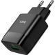 Зарядное устройство для HOCO C72Q Glorious USB QC3.0 18W Black (6931474732507)