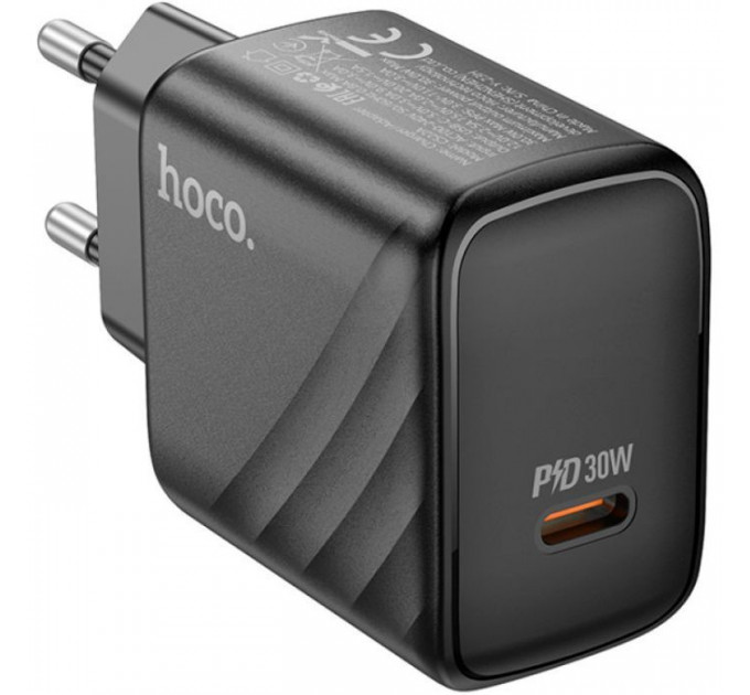 Зарядний пристрій HOCO CS22A Value USB-C PD30W Black (6942007609913)
