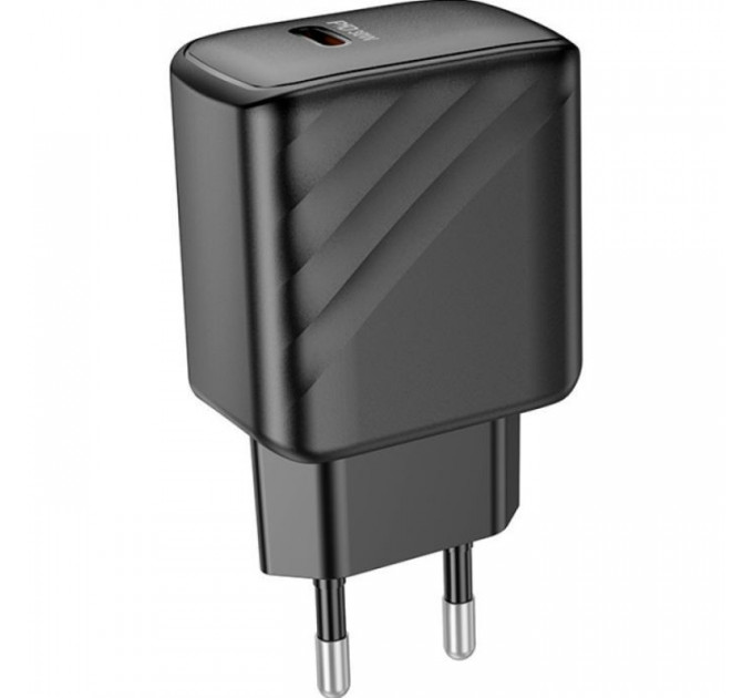 Зарядний пристрій HOCO CS22A Value USB-C PD30W Black (6942007609913)
