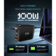 Зарядний пристрій Armorstandart ARP-131 Resolute Power USB-C 100W GaN Black (ARM70024)