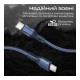 Дата кабель USB-C to Lightning 1.2m 27W PD FletchLink-CI blue Promate (fletchlink-ci.blue)