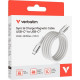 Дата кабеля USB-C to USB-C 1.2m Magnetic 100W серая Verbatim