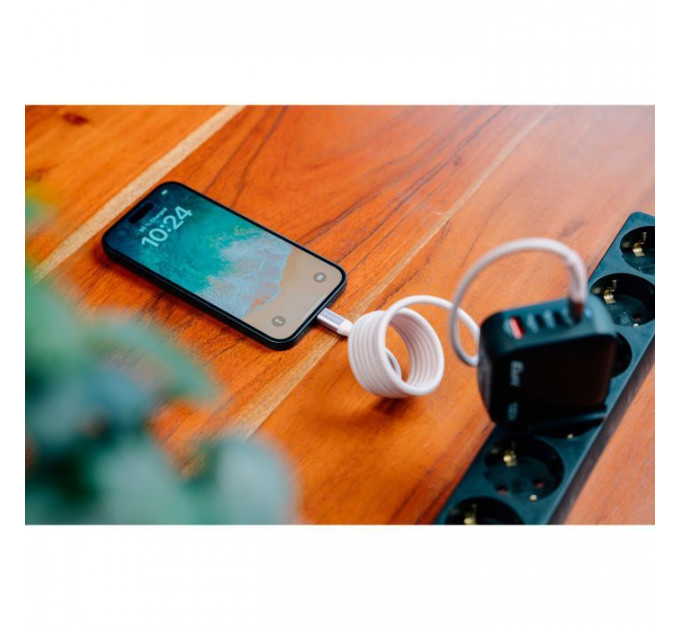 Дата кабеля USB-C to USB-C 1.2m Magnetic 100W серая Verbatim