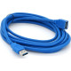 Дата кабель USB 3.0 AM\/AF 3.0m blue Voltronic (YT-3.0AM\\AF-3.0BL)