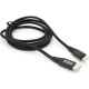 Дата кабель USB-C to Lightning 1.2m 2.1A black PZX (YT-PZX\/V-109-M+L\/B)