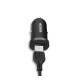 Зарядний пристрій XO 2xUSB 2.1A + cable USB to Micro 5P black (TZ08-M-BK)