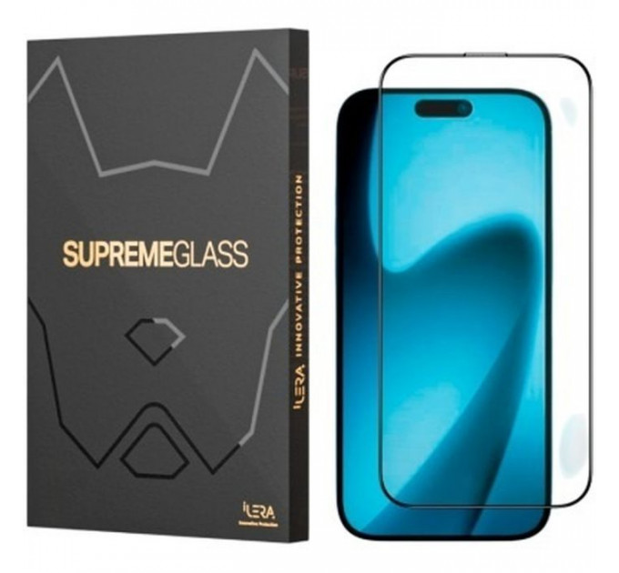 Скло захисне iLera DeLuxe Original Glass 2.0 iPhone 17 Pro Max (ILFCDL17PRMX)