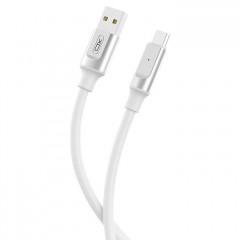 Дата кабель USB 2.0 AM to Micro 5P 1.0m 6A silicone white XO (NB251_M_White)