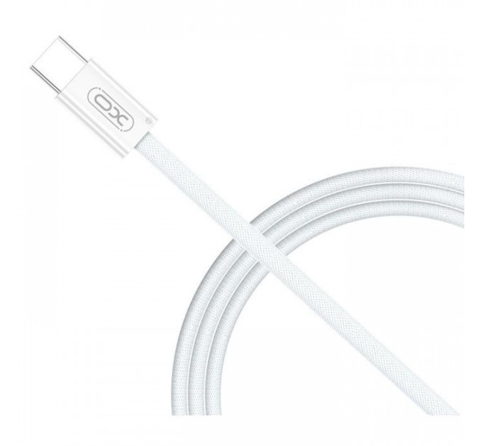 Дата кабель USB-C to USB-C 1.5m 60W white XO (NBQ260B_С_White)