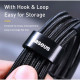 Дата кабель USB-C to USB-C 2.0m 100W 5A black-grey Baseus (CATKLF-ALG1)
