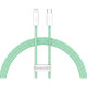 Дата кабель USB-C to Lightning 2.0m 20W green Baseus (CALD000106)