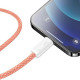 Дата кабель USB-C to Lightning 2.0m 20W orange Baseus (CALD000107)